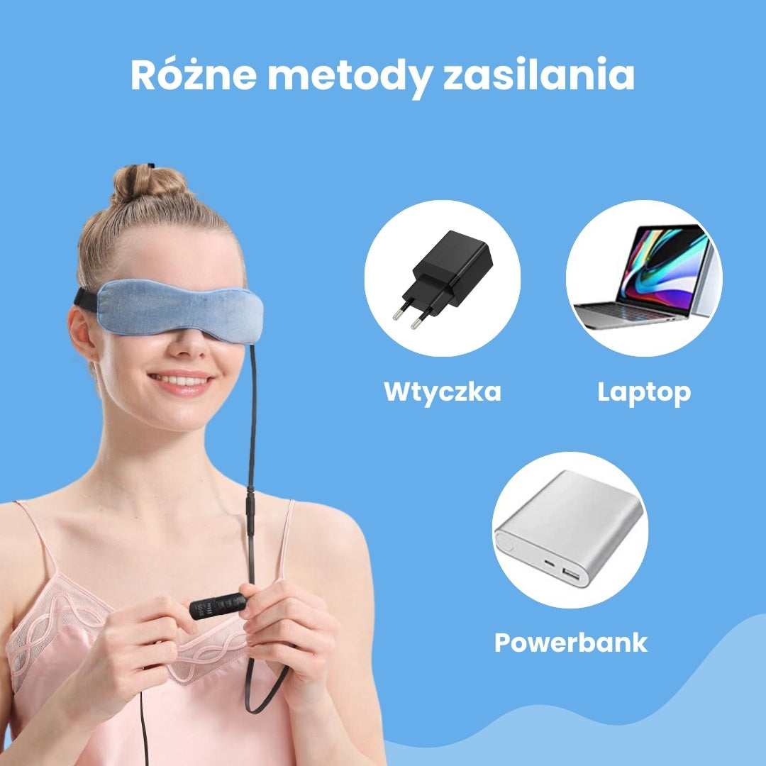 Podgrzewana maska na oczy USB MediMask™