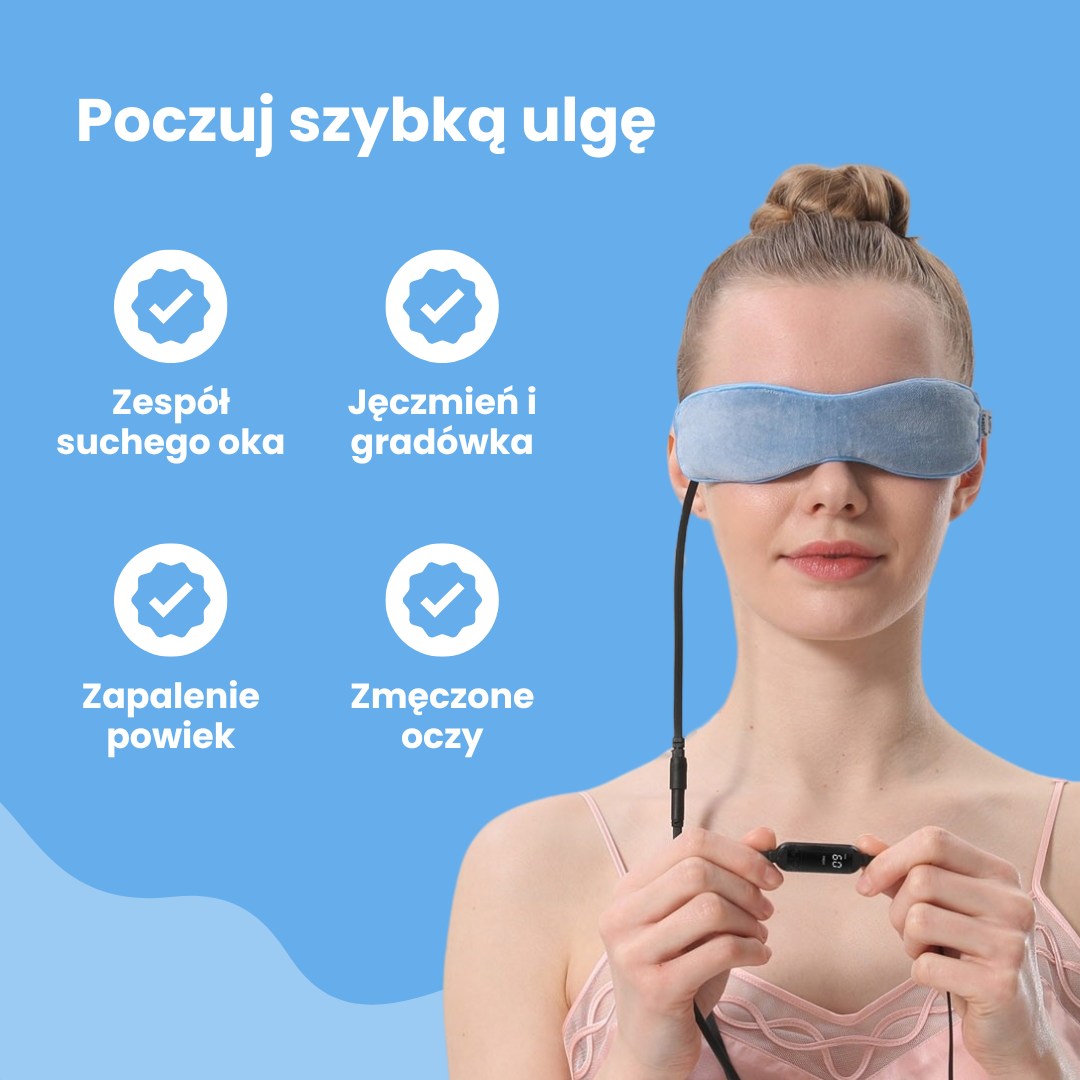 Rozgrzewająca maska na oczy MediMask