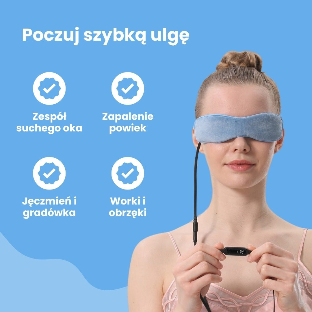Podgrzewana maska na oczy USB MediMask™