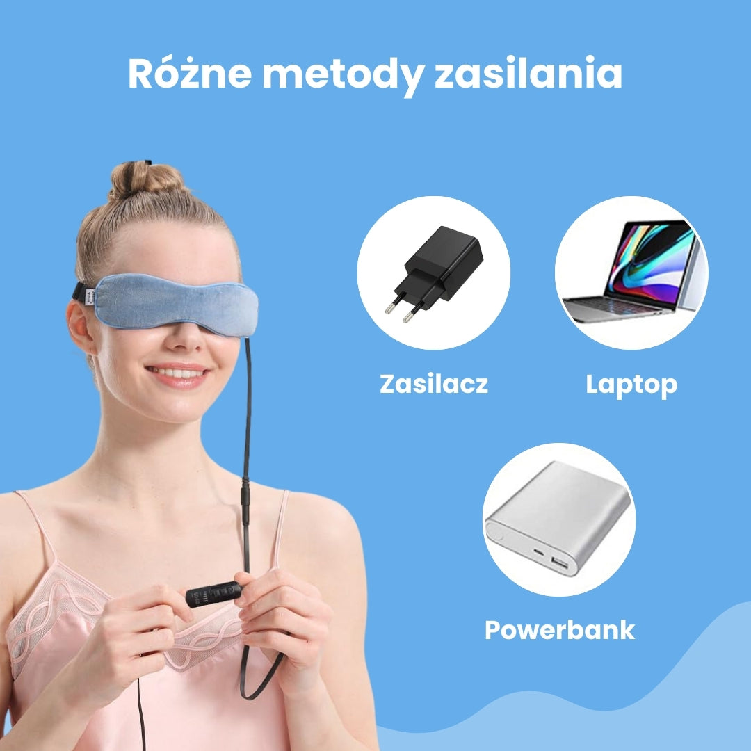 Podgrzewana maska na oczy USB MediMask™
